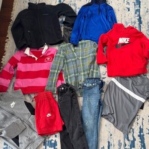 Boys size Small lot  bundles Nikes true religion etc